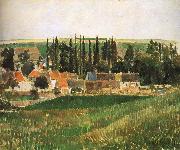 Camille Pissarro Hurrying scenery Sweden oil painting artist